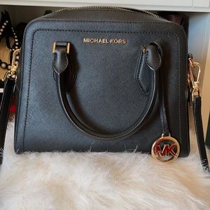 Michael Kors Black leather purse